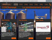 Tablet Screenshot of condiconcept.com
